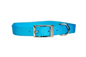 16" TURQUOISE-COLLAR 1 3/4" DOUBLE LAYER