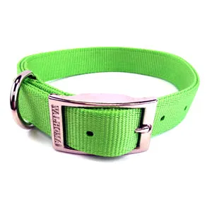 18" LIGHT GREEN-COLLAR 1 3/4" DOUBLE LAYER