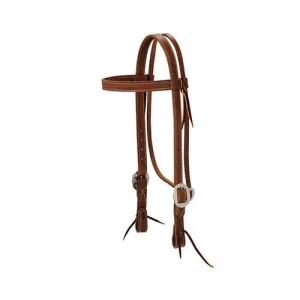 1" ProTack Browband Headstall - SS - Straight Brow