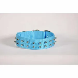 20'' PET COLLAR -TURQUOISE- SPIKE