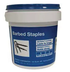 8# Bkt 2" 2Brb 8ga Spur Staple