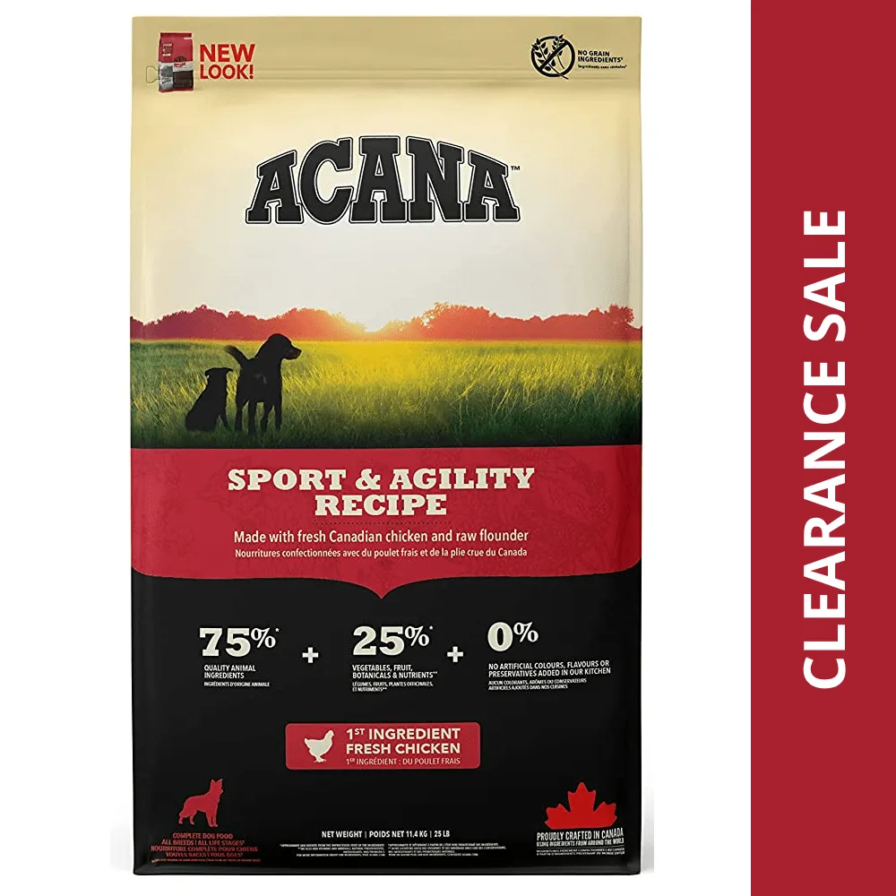 Acana Sports & Agility Dog Dry Food (All Breeds)