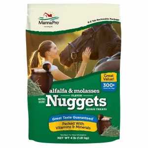 Alfalfa Molasses Nuggets 4#