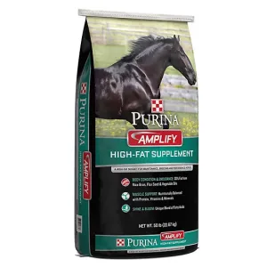 Amplify High-Fat Horse Supplement, 50# Bag