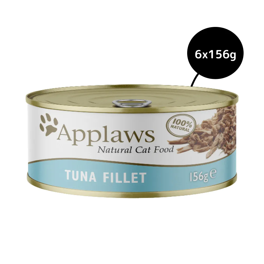 Applaws Tuna Fillet Tinned Cat Wet Food (156g)