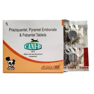 Areion Vet Cani D Deworming Tablets for Puppies
