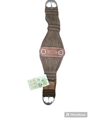 Bamboo Pro-Roller Roper Cinch - Brown - 26"