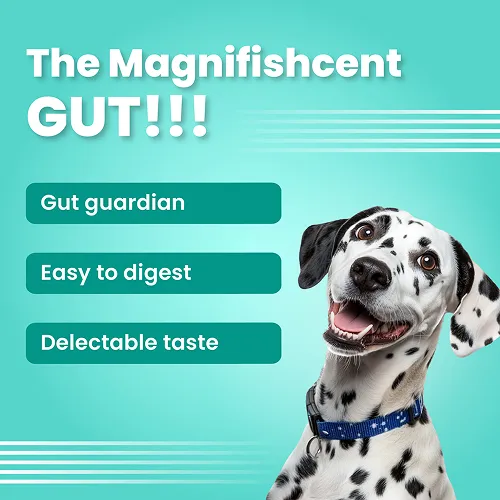 Bark Out Loud by Vivaldis Mini Fishes Grain Free & Hypoallergenic Dog Treats
