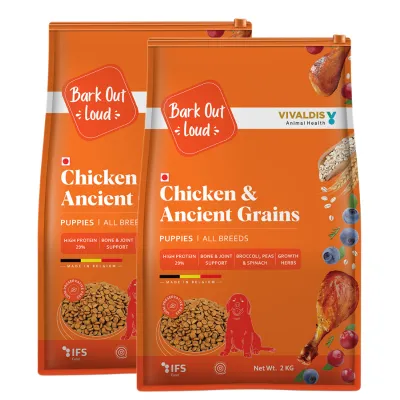 Bark Out Loud Chicken & Ancient Grains Puppy Dry Food