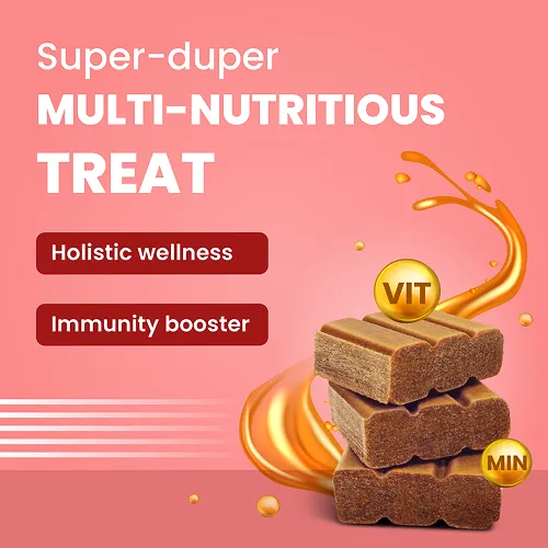 Bark Out Loud Collagen Protein Bar Chicken & Fish Treat for Dogs