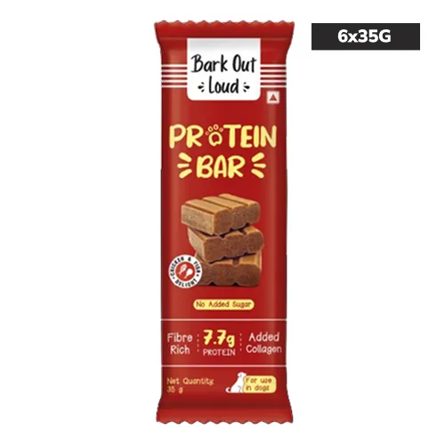 Bark Out Loud Collagen Protein Bar Chicken & Fish Treat for Dogs