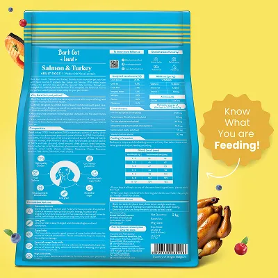 Bark Out Loud Salmon & Turkey Mini & Small Breed Adult Dog Dry Food