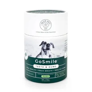 Blue Pet Co Go Smile Peanut Butter Flavor Teeth & Gums Stick for Dogs