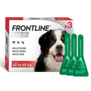 Boehringer Ingelheim Frontline Plus Tick & Flea Spot On for XLarge Dogs (40kg to 60kg)