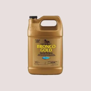 BRONCO GOLD FLY SPRAY GAL