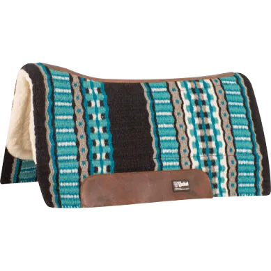 CASHEL-Performance Blanket Pad-Black/turquoise
