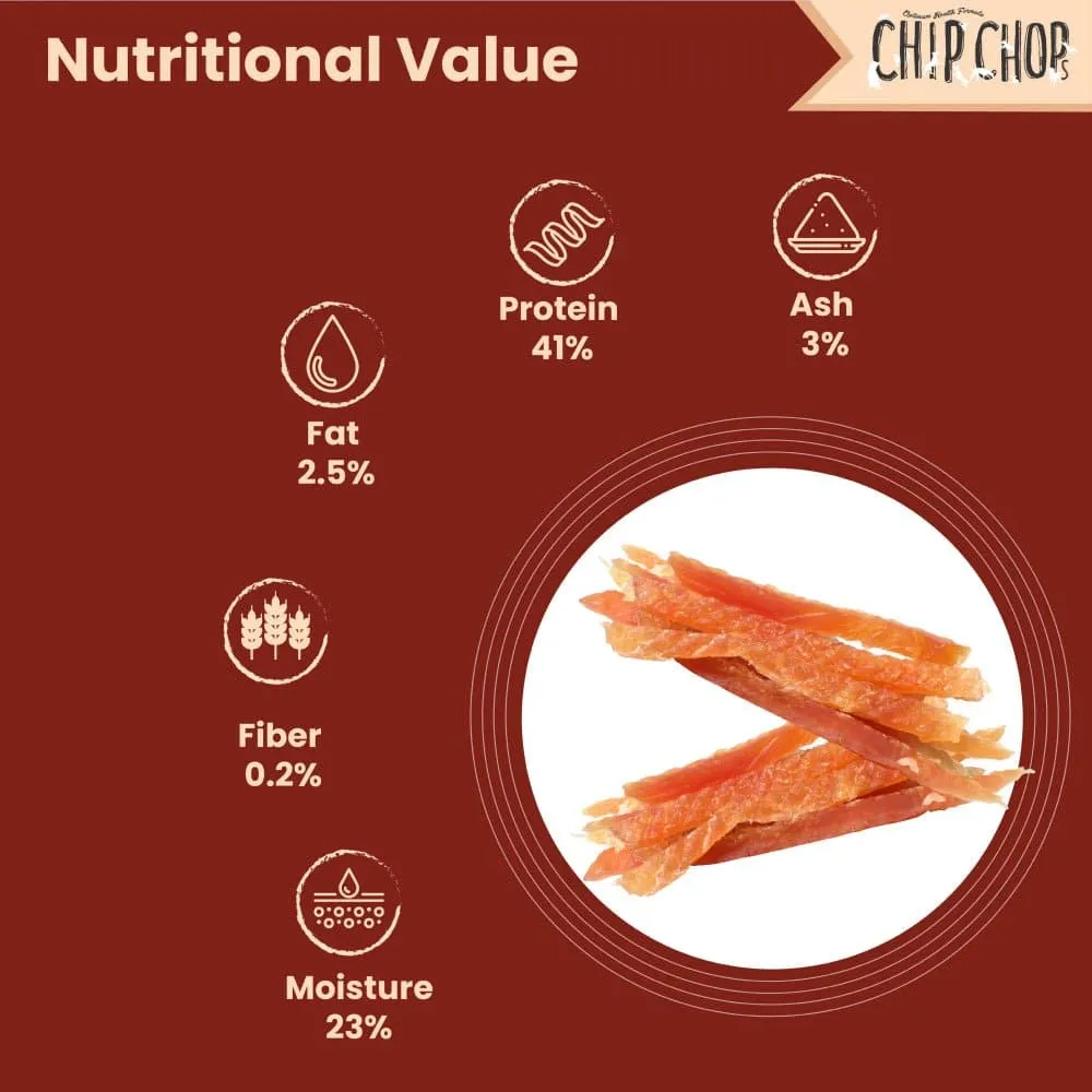 Chip Chops Chicken & Codfish Rolls, Diced Chicken and Chicken Tenders Dog Treats Combo