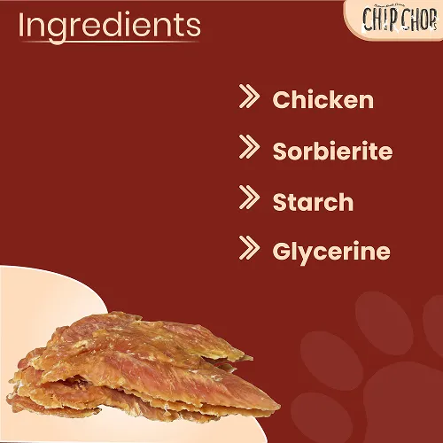 Chip Chops Roast Chicken Strips Dog Treats