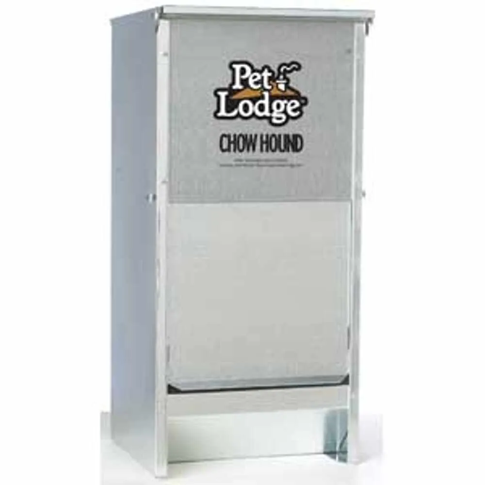 CHOW HOUND PET FEEDER & STORAGE BIN - 12 LBS