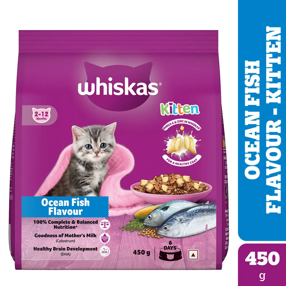 Complete Kitten Nutrition & Hygiene Set (2-12 Months) Food, Treat and Wipes