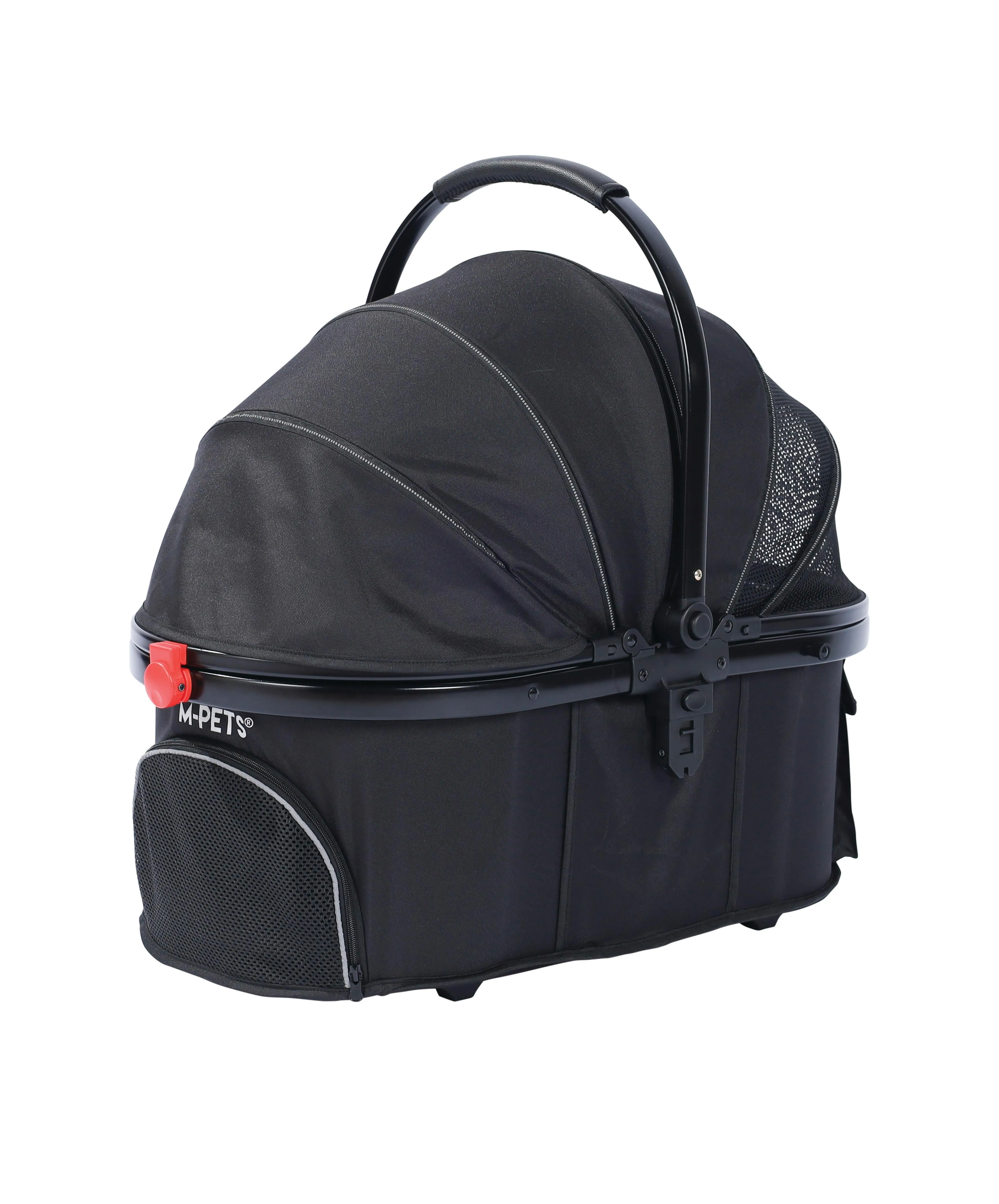 CONQUEST Detachable Pet Stroller Black