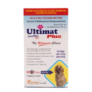 Corise Ultimat Plus Spot on for Dogs (10 to 20kg)