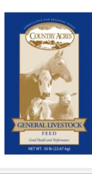COUNTRY ACRES ALL STOCK PELLET 12% DRY