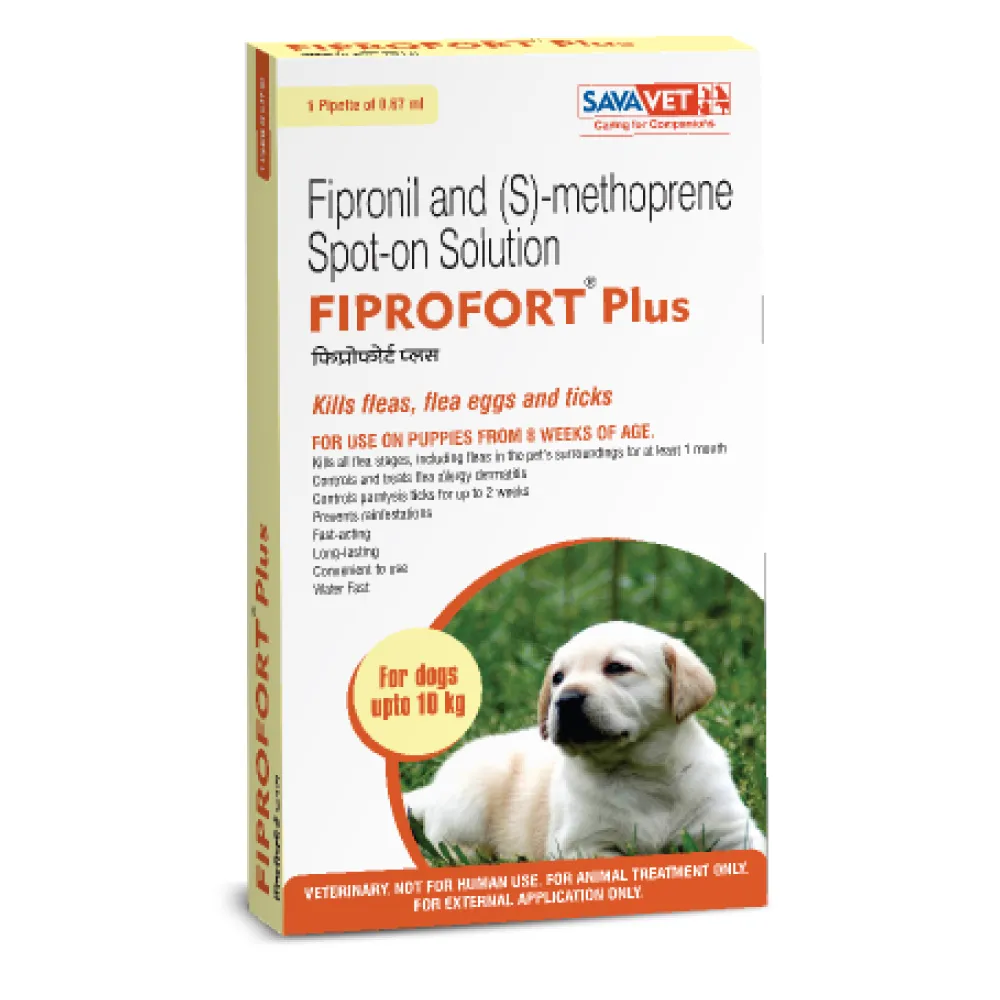 Dewormer and Tick & Flea Control Spot On Combo for Small Dogs (upto 10kg)