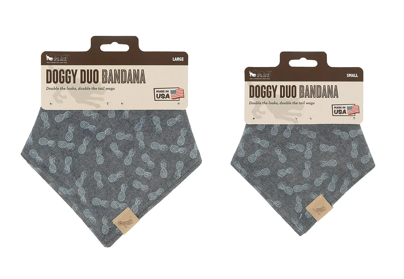 Doggy Duo Bandana - The Entertainer