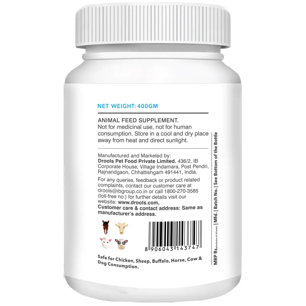 Drools Absolute Vitamin and Absolute Calcium Dog Supplement Tablets Combo