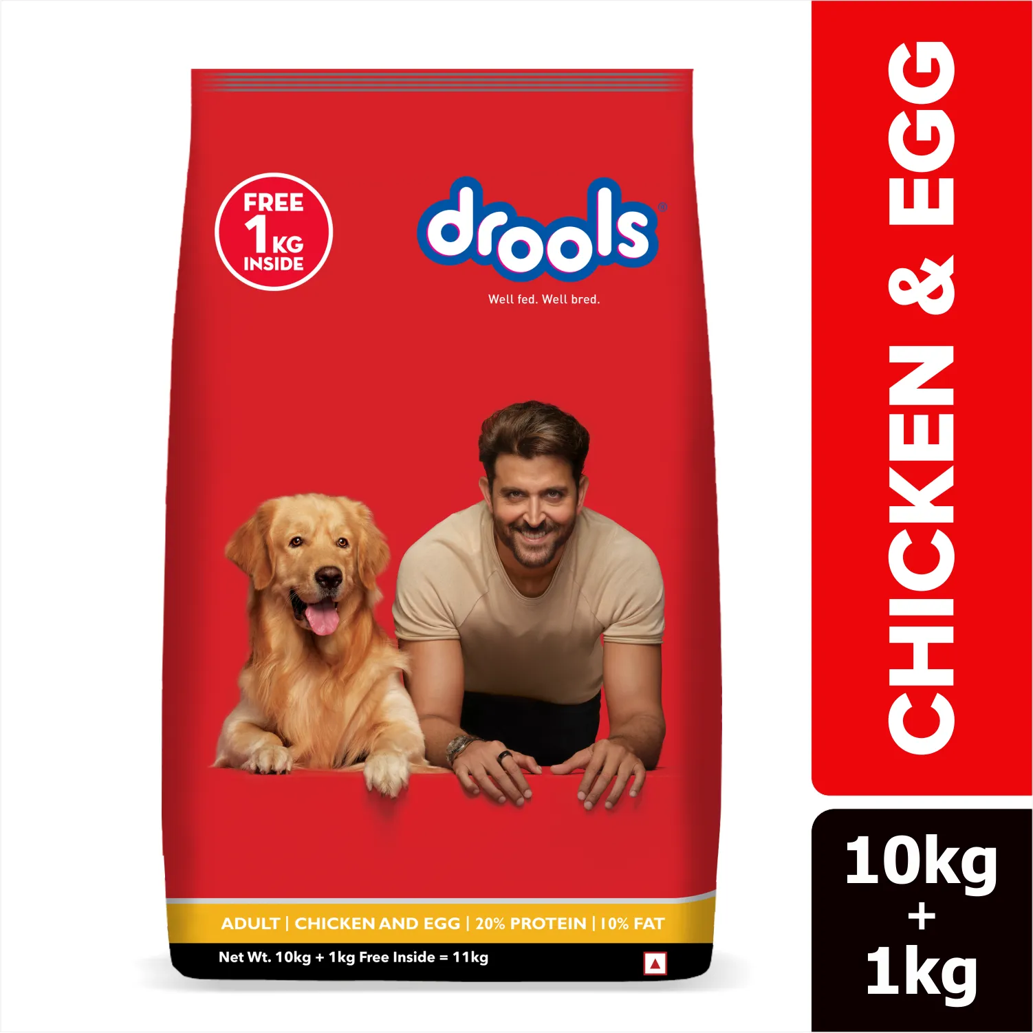 Drools Chicken and Egg Adult Dog Dry Food