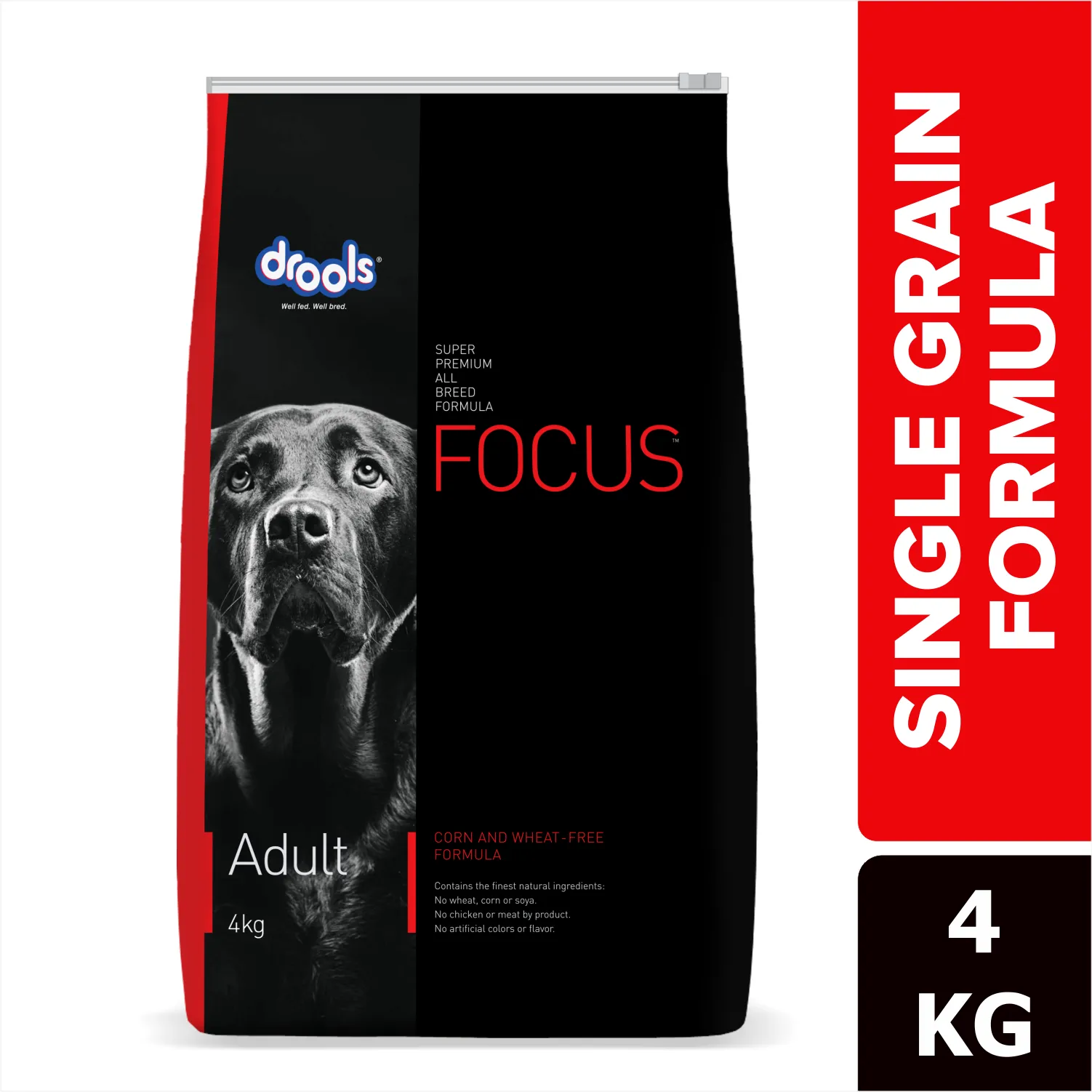 Drools Focus Super Premium Adult Dry Dog Food | Corn & Wheat Free Formula