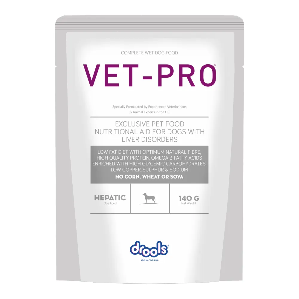 Drools VET PRO Hepatic Pet Wet Food for Dogs