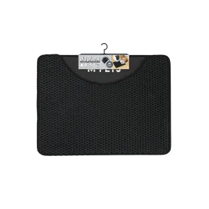 DUPLEX Cat Litter Horizontal Mat - Black