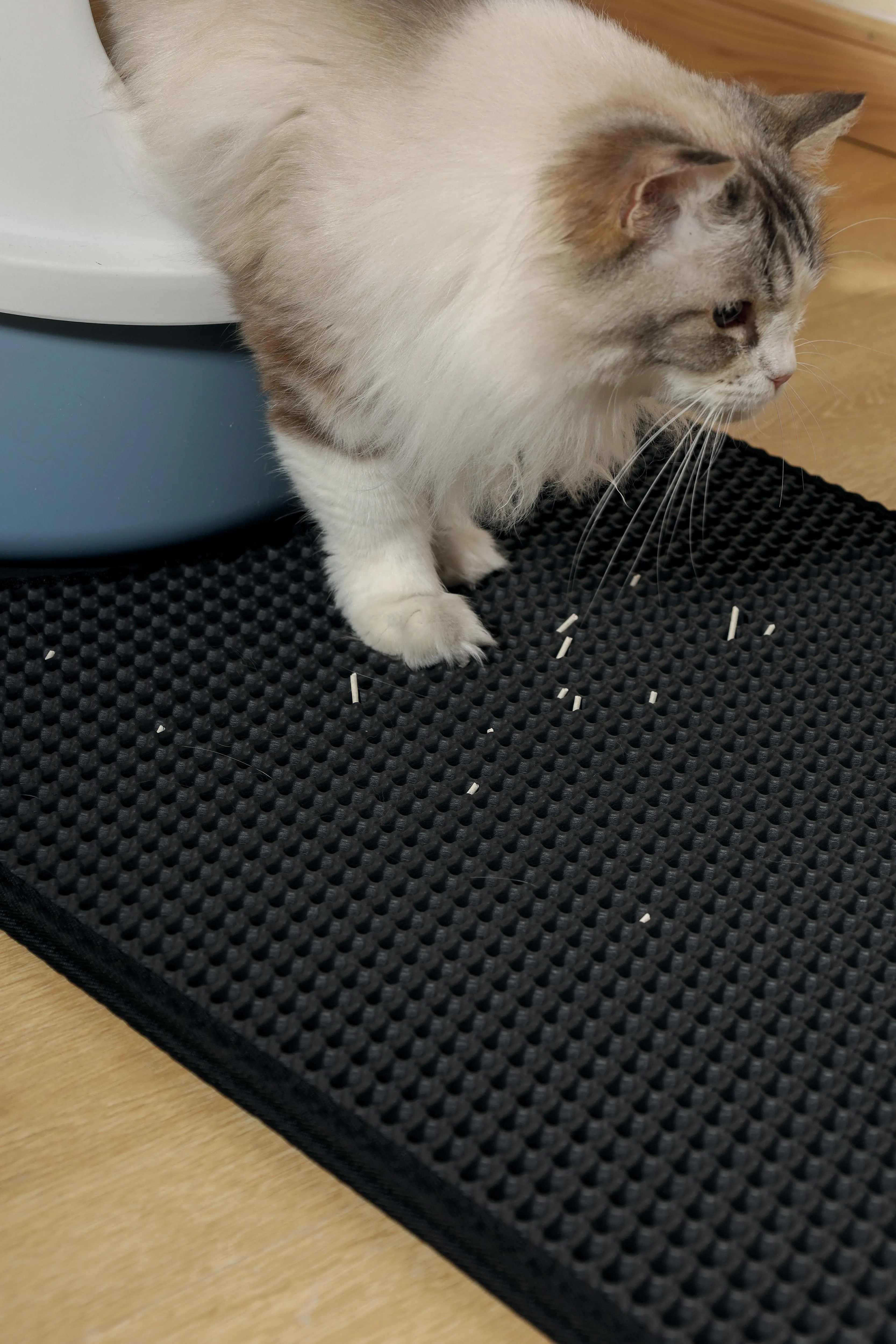 DUPLEX Cat Litter Vertical Mat - Black