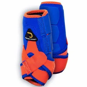 Dynamic Edge Sport Boots Front - Large Royal - Orange