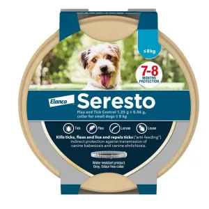 Elanco Seresto Collar for Dog Below 8kg