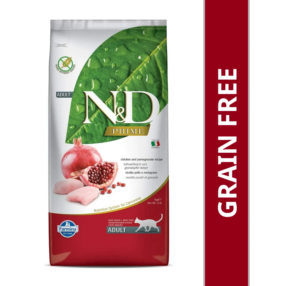 Farmina N&D Prime Chicken & Pomegranate Grain Free Adult Cat Dry Food