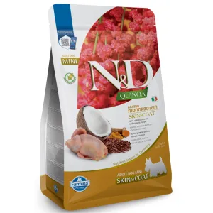 Farmina N&D Quinoa Quail Coconut & Turmeric Skin & Coat Adult Mini Dog Dry Food (Limited Shelf Life)