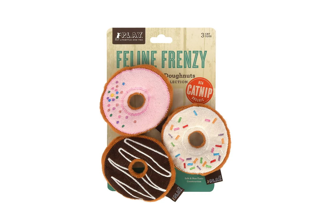 Feline Frenzy Kitty Kreme Donuts