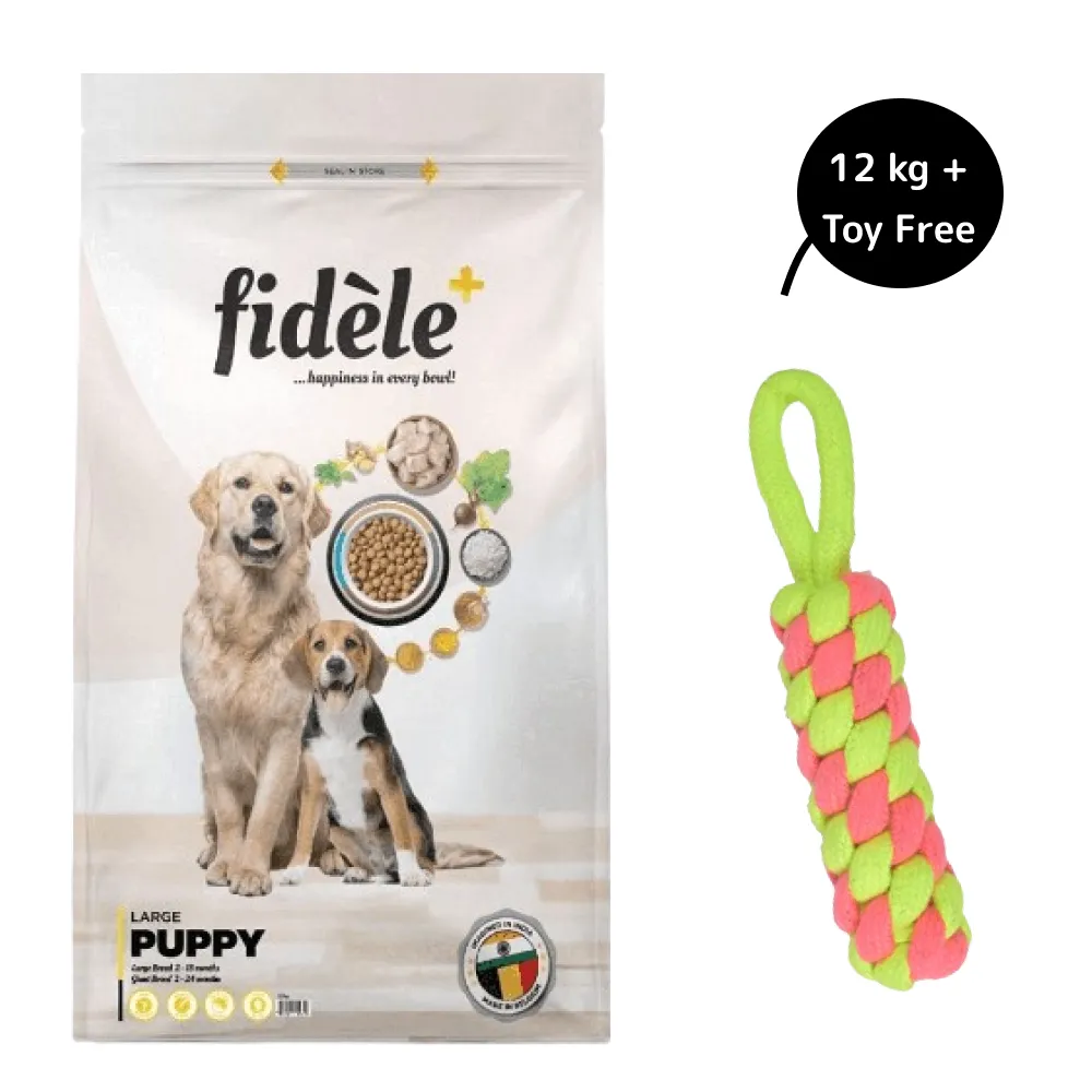 Fidele Plus Large Puppy Dry Food (Limited Shelf Life)