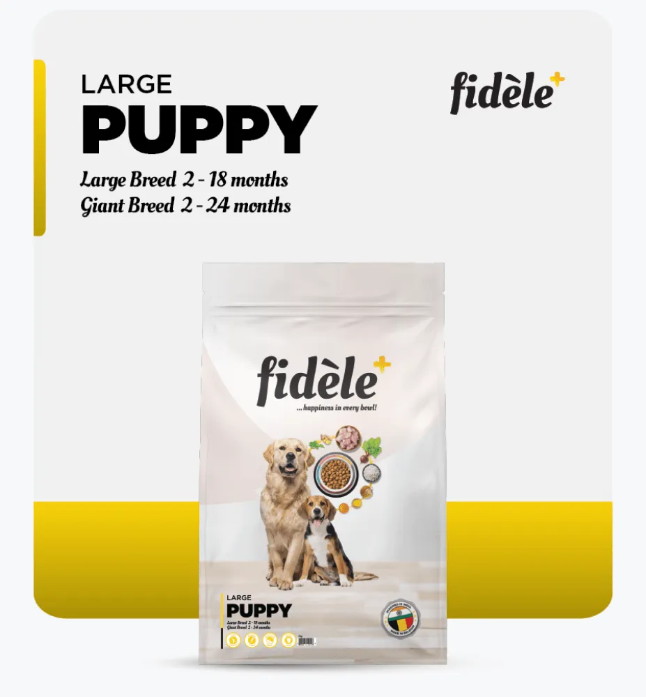 Fidele Plus Large Puppy Dry Food (Limited Shelf Life)