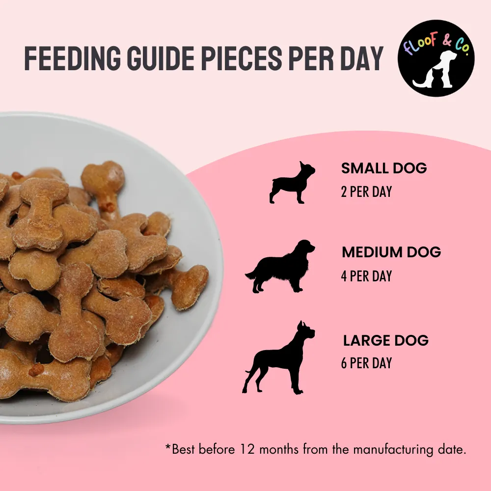 Floof & Co Pork Chew, Bacon Cheese and Chicken Cheese Dog Treats Combo