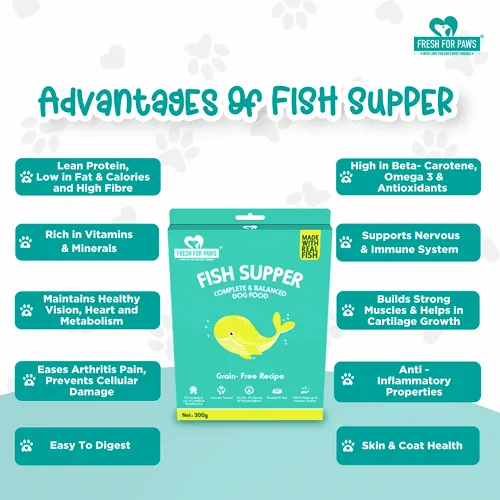 Fresh For Paws Chicken Pot Pie and Fish Supper and Lamb On The Go Wet Dogs Food Combo