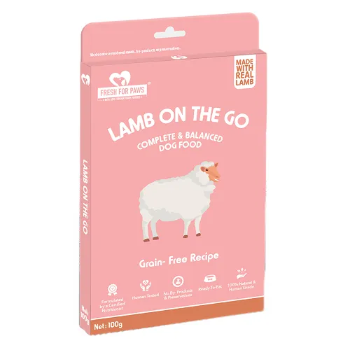 Fresh For Paws Chicken Pot Pie and Fish Supper and Lamb On The Go Wet Dogs Food Combo