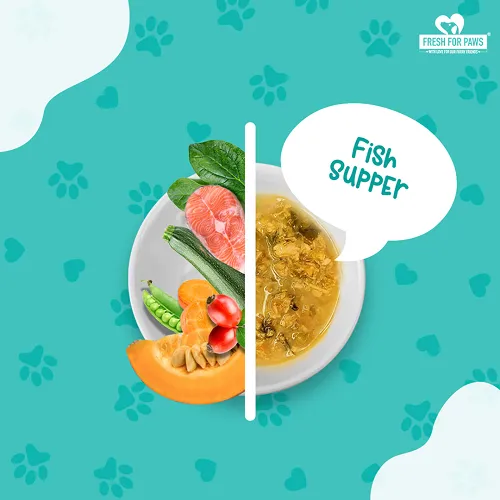 Fresh For Paws Chicken Pot Pie and Fish Supper and Lamb On The Go Wet Dogs Food Combo