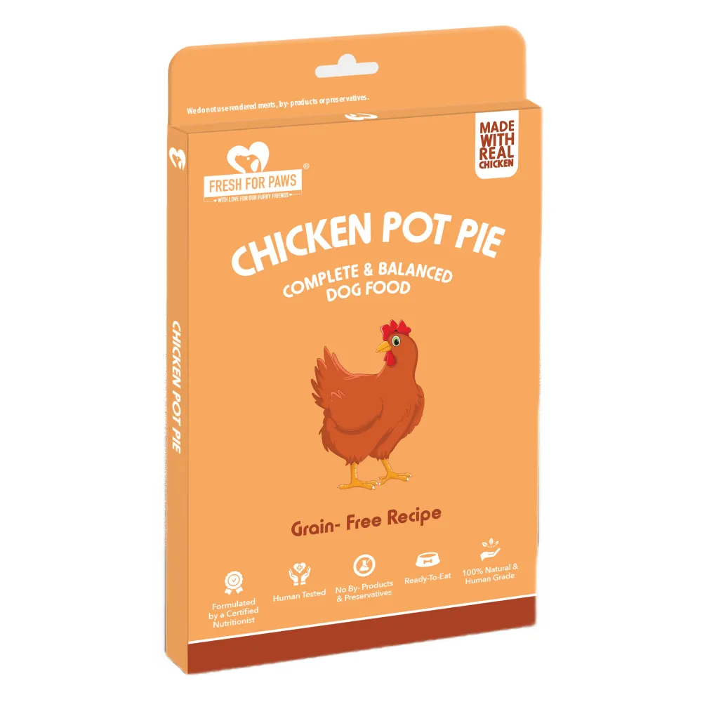 Fresh For Paws Chicken Pot Pie Wet Food for Dogs (300g)