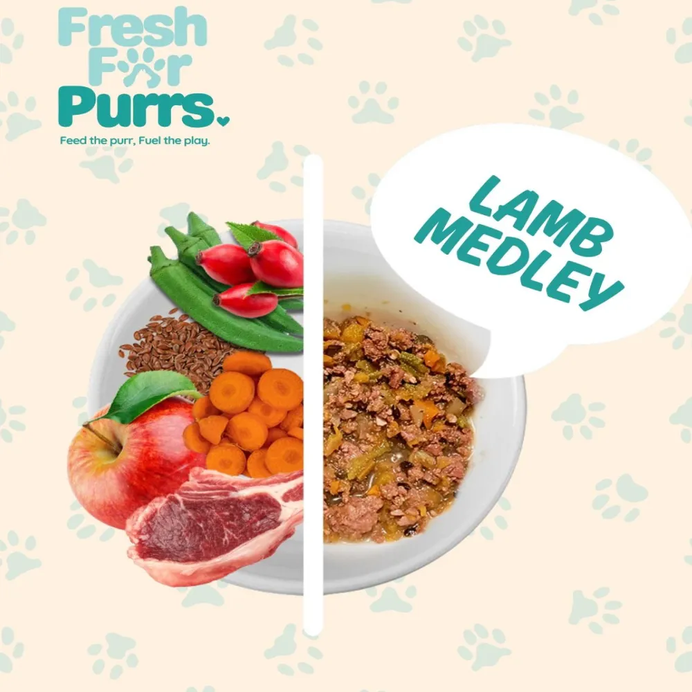 Fresh For Purrs Lamb Medley Wet Food for Cats