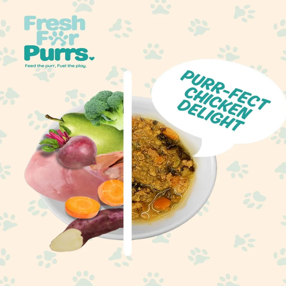 Fresh For Purrs Purrfect Chicken Delight Wet Food for Cats