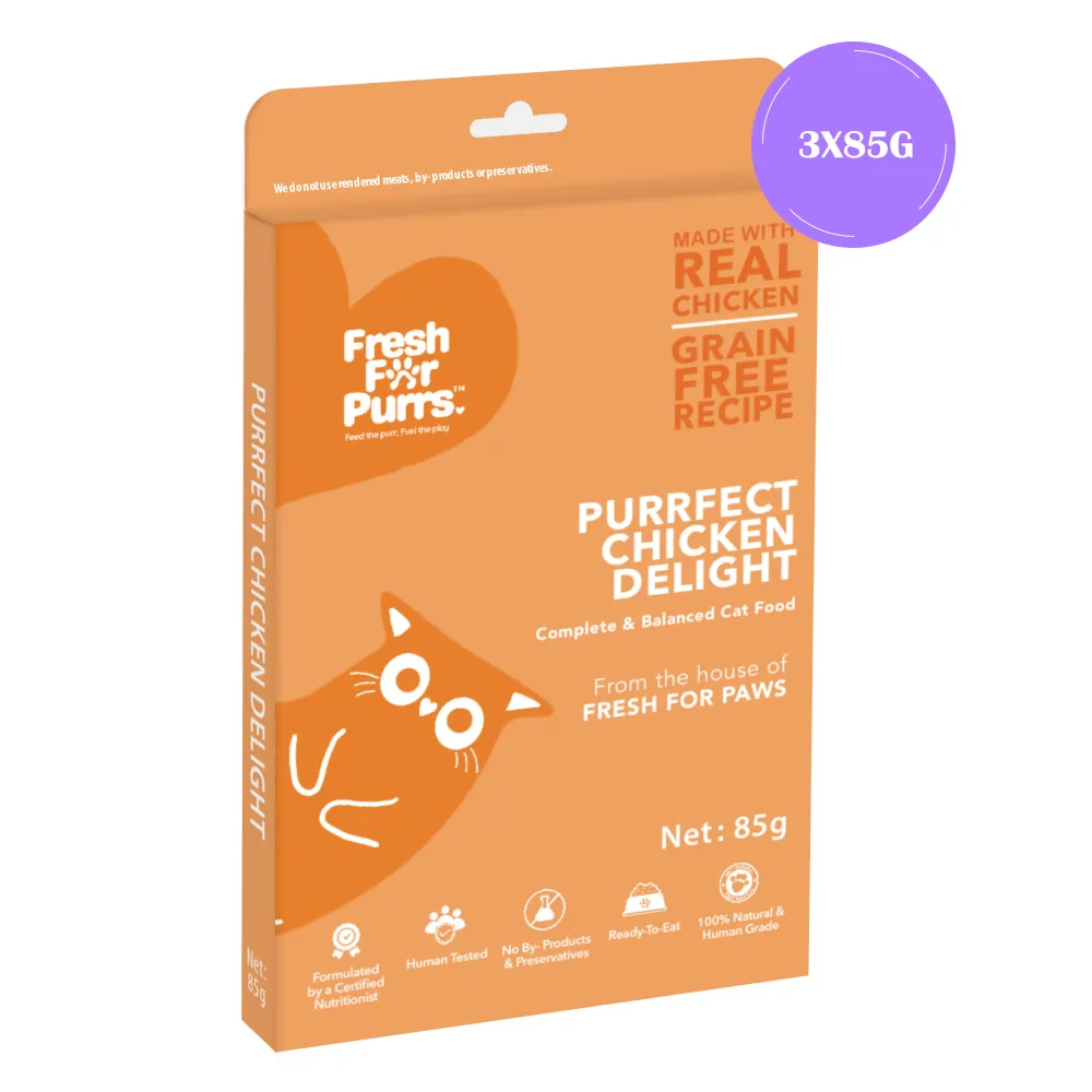 Fresh For Purrs Purrfect Chicken Delight Wet Food for Cats